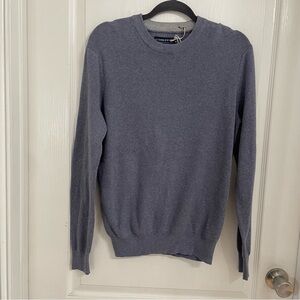 FISH HIPPIE Classic Crewneck Sweater RUMFORD CREW in Slate Heather NWT Size S
